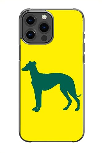 Grey Hound Dog Cute Sweet Dog Pet Parent Pattern Art Design Anti-Fall and Shockproof Gift iPhone Case (iPhone 11 Pro Max)