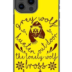 The Lonely Wolf Adventure Pattern Art Design Anti-Fall and Shockproof Gift iPhone Case (iPhone 5c)