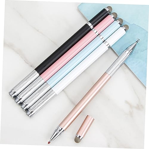 2pcs 3 1 Suction Cup Stylus Screen Pens Stylus for Phone Stylus Pen Capacitive Stylus 3 in 1 Stylus Cute Stainless Steel