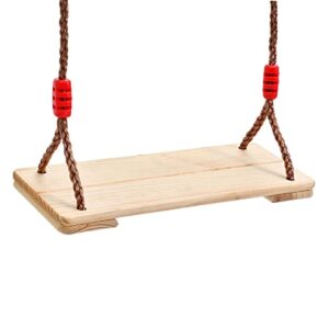 Colcolo Outdoor Wooden Swing Set for Kids - Sturdy and Safe Playground Equipment