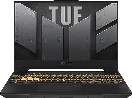ASUS TUF F15 Gaming Laptop 15.6" FHD IPS 144Hz 12th Gen Intel 14-Core i7-12700H Processor >i9-11950H 16GB RAM 512GB SSD GeForce RTX 4060 8GB Graphic Backlit Thunderbolt4 USB-C Win11 Gray + HDMI Cable