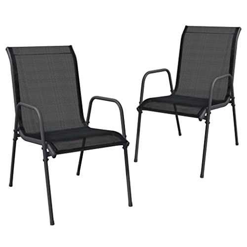 WFAUIBR Dining Set 3 Piece Patio ，Conversation Sets with Coffee Table ，for Portico, Backyard, Balcony, Pool Side, Garden, Living Room，Black/A