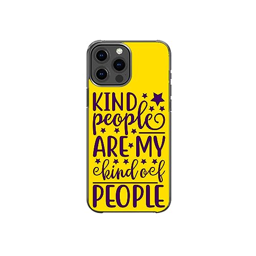 Kind Peoples Are My Kind Of Peoples Motivational Inspirational Positive Pattern Art Design Anti-Fall and Shockproof Gift iPhone Case (iPhone 6+/6s+)