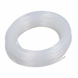 replace part for machine 20m nylon trimmer line white grass cutter ropes strimmer roll cord wire string for lawn mower electric brushcutter accessries
