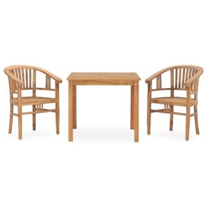 qiangxing 3 piece patio dining set outdoor patio dining set outdoor patio furniture patio set patio table and chairs set solid teak wood 3060002