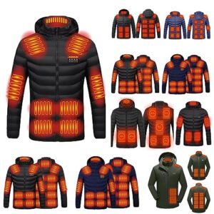 my orders placed recently by me men women heated jackets winter warm heated jackets rechargeable usb heated jacket hood puffer heated jacket with pocket