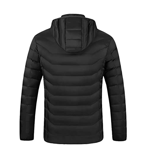 My Orders Placed Recently by Me Men Women Heated Jackets Winter Warm Heated Jackets Rechargeable USB Heated Jacket Hood Puffer Heated Jacket with Pocket