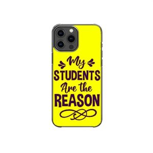 my students are the reason inspirational motivational sweet pattern art design anti-fall and shockproof gift iphone case (iphone 5c)