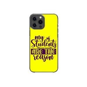 my students are the reason inspirational motivational pattern art design anti-fall and shockproof gift iphone case (iphone 7/8)