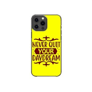 Never Quit Your Dream Motivational Inspirational Pattern Art Design Anti-Fall and Shockproof Gift iPhone case (iPhone X/XS)