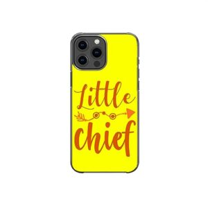 little chief sweet cute pattern art design anti-fall and shockproof gift iphone case (iphone 13 pro max)
