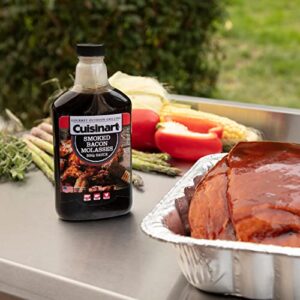 Cuisinart CGBS-014 Smoked Bacon Molasses BBQ, Premium Flavor and Blend for Marinade, Dip, Sauce or Glaze, 13 oz Bottle (Pack of 2)