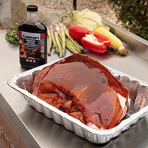 Cuisinart CGBS-014 Smoked Bacon Molasses BBQ, Premium Flavor and Blend for Marinade, Dip, Sauce or Glaze, 13 oz Bottle (Pack of 2)