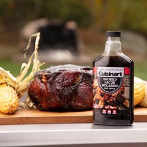 Cuisinart CGBS-014 Smoked Bacon Molasses BBQ, Premium Flavor and Blend for Marinade, Dip, Sauce or Glaze, 13 oz Bottle (Pack of 2)