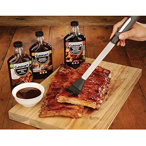 Cuisinart CGBS-014 Smoked Bacon Molasses BBQ, Premium Flavor and Blend for Marinade, Dip, Sauce or Glaze, 13 oz Bottle (Pack of 2)