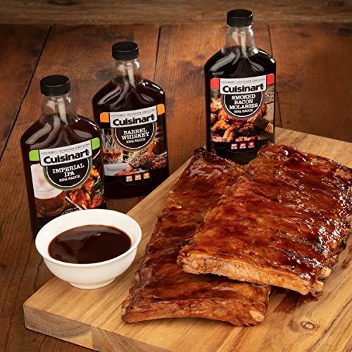 Cuisinart CGBS-014 Smoked Bacon Molasses BBQ, Premium Flavor and Blend for Marinade, Dip, Sauce or Glaze, 13 oz Bottle (Pack of 2)