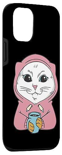 iPhone 13 Pro White Main Coon Cat Outfit For Cat Lover Cats Case