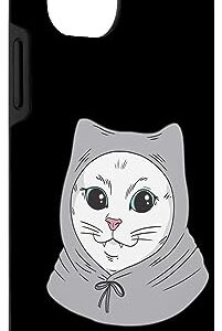 iPhone 13 Pro White Main Coon Cat Outfit For Cat Lover Cats Case