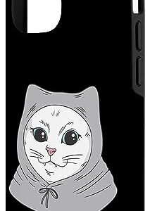 iPhone 13 Pro White Main Coon Cat Outfit For Cat Lover Cats Case