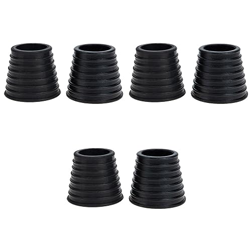 Yardwe 6 Pcs Rubber Umbrella Outdoor Patio Umbrella Base Outdoor Tables Parasol Hole Plugs Table Umbrella Plug Table Umbrella Stand Outdoor Umbrella Hole Accessories Umbrella Fixing Plug