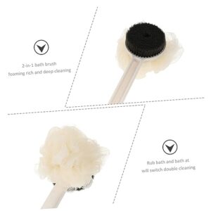 minkissy Bath Ball Bath Brush Bath Scrubber Shower Brush for Body Bath Scrubber for Body Sponges for Bathing Back Scrub Brush Dual- Sided Shower Brush Multipurpose Bath Brush Bathroom Brush