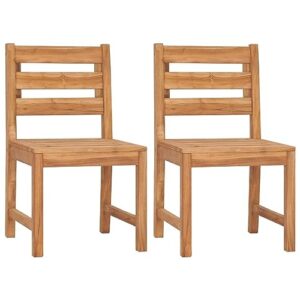 allesoky Teak Outdoor Dining Set - Solid Wood Patio Furniture - 3 Piece Patio Dining Set with Table and Chairs