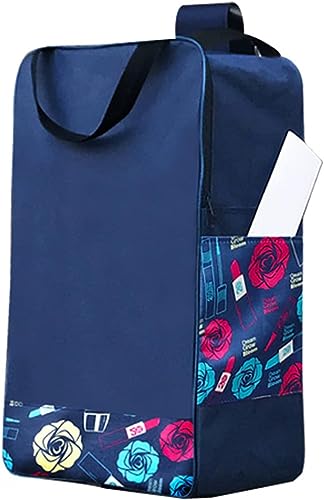 Wcxixo Waterproof Oxford Cloth Shopping Bag, Foldable Shopping Cart Bag, Reusable Trolley Replacement Bags, Large Capacity Shopping Cart Spare Bag