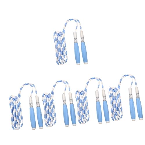 Sosoport Rope 5pcs bamboo skipping rope fitness exercise beaded fitness skipping rope skipping exercise exercise children kids boys