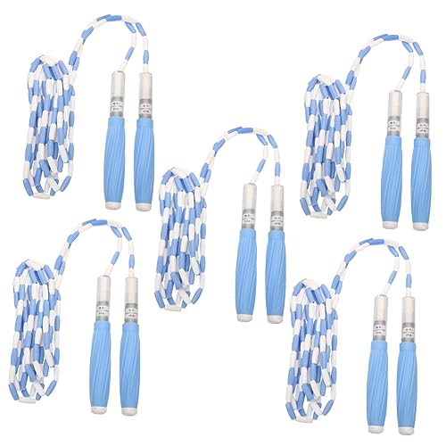 5pcs bamboo skipping rope juguetes adultos kids sports toys kids girl toys fitness exercise equipment kids jump rope jumprope for fitness jump ropes beaded jump rope adult child