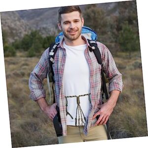 BESPORTBLE 5pcs Collar Whistle Hanging Rope Whistle Wrist Brace Cell Phone Holders Cellphone case Holder Hiking Pole Accessories Hanging Rope for Outdoor Sports Whistle Rope