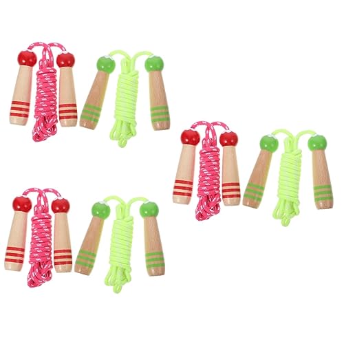 BESPORTBLE 6 pcs cartoon skipping rope jump rope for kids kid jump rope kids jumprope children jumping rope kids exercise ropes jump rope cable Adjustable Skipping Ropes Fitness Jumping Rope