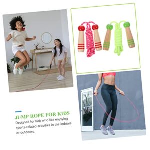 BESPORTBLE 6 pcs cartoon skipping rope jump rope for kids kid jump rope kids jumprope children jumping rope kids exercise ropes jump rope cable Adjustable Skipping Ropes Fitness Jumping Rope