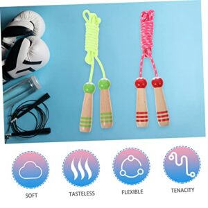 BESPORTBLE 6 pcs cartoon skipping rope jump rope for kids kid jump rope kids jumprope children jumping rope kids exercise ropes jump rope cable Adjustable Skipping Ropes Fitness Jumping Rope