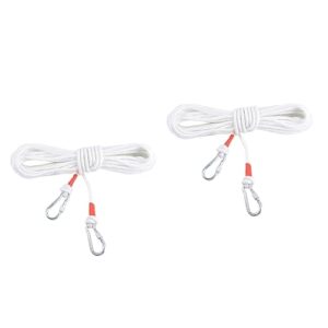 inoomp 2pcs dynamic rope drop rope high -altitude operation insurance rope climbing rope escape rope care downhill rope