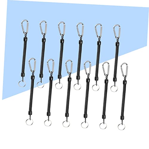 DOITOOL 24 pcs Lanyard for Phone for Cell Phone Fishing Lanyard Cellphone Lanyard Fishing Gear Tool Retractable Fishing Ropes Safety Boating Rope Security Gear Tools Key Rings Keychains