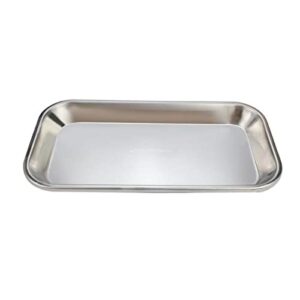 geeklls breakfast tray stainless steel nail plate cosmetic storage tray surgical tray