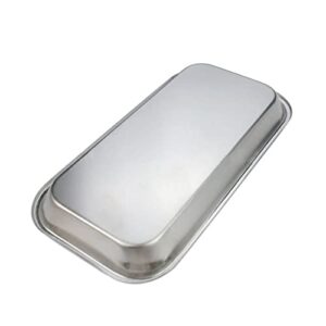 GEEKLLS Breakfast Tray Stainless Steel Nail Plate Cosmetic Storage Tray Surgical Tray