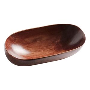 geeklls breakfast tray wooden dried fruit dish solid wood tableware food serving tray pcs long handle wooden mixing spoon