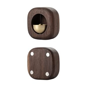 Vandroop Shopkeepers Bell for Door Opening, Decorative Wooden Door Bells Hanging, Handmade Office Store Entrance Front Porch Cafe Doorbell