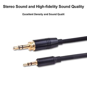 Toxaoii QC45 Coiled Audio Cable, Replacement Audio Cord Compatible with Bose QuietComfort QC 45, QC35 II, QC 35, OE2 OE2i Soundlink SoundTrue Headphone with 6.35mm Adapter, 2.5mm to 3.5mm(6~10ft)