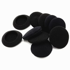 taizichangqin 10 pairs foam ear pads ear cushions sponge earpads replacement compatible with sennheiser pc3 chat / pc8 pc 8 usb headphone