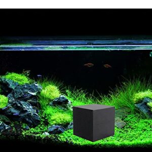 Mekek Activated Carbon Aquarium Filter, Fish Tank Cleaner Cube Honeycomb Structure Charcoal Deodorant Water Purifier, Aquarium Water Purifier Cube ​for Fish Tank, Ponds Small 10x10x5cm