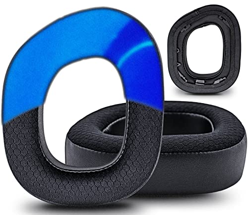 HS80 Cooling Gel Ear Pads Compatible with HS80 Headset I Thicker Enhanced Memory Foam with Breathable Mesh by DIMOST