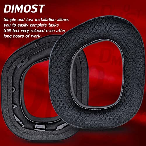 HS80 Cooling Gel Ear Pads Compatible with HS80 Headset I Thicker Enhanced Memory Foam with Breathable Mesh by DIMOST