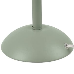 Globe Electric Novogratz x 65850 Haydel 21" 2-Light Table Lamp, Sage Green, Double On/Off Pull Chain