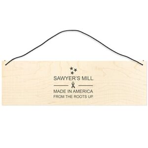 Sawyer's Mill - Does This Look Like The Help Desk? Handmade Wood Sign. Wire Hanger Also Serves as a Stand. UV Printed Reclaimed Maple Slats. 3x10 inches. Made in Tennessee.