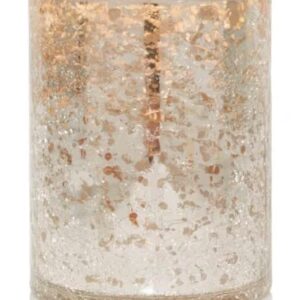 Yankee Candle Metallic Mercury Crackle Jar Candle Holder