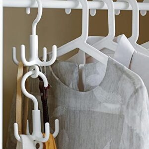 Sunnym Multifunctional Rotary Hook Hole Free Rotary Hook Four Claw Clothes Hook Wardrobe Storage Hook