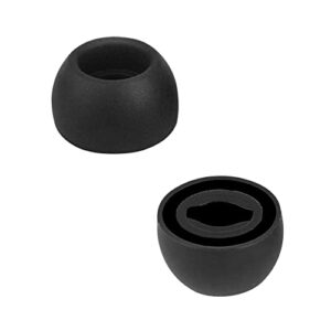 6 Pairs Silicone Ear Tips for Galaxy Buds Pro,Earbud Tips Compatible with Samsung Galaxy Buds Pro SM-R190 Black S/M/L