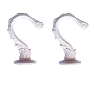 GDQLCNXB Ceiling Hooks 2.6"/65mm - Heavy Duty Swag Hook with Steel Screws Bolts and Toggle Wings for Hanging Plants Ceiling Installation Cavity Wall Fixing White - (2 Sets)